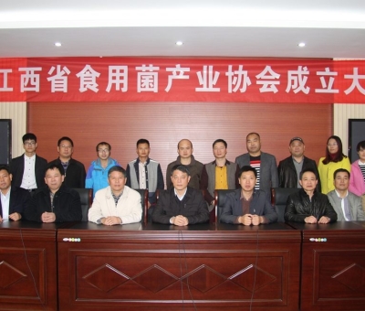 江西省食用菌產業(yè)協(xié)會成立，潘新華當選會長