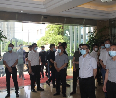 九江市委副秘書長劉海波等領導及全市改革辦主任（聯(lián)絡員）蒞臨仙客來現(xiàn)場觀摩及調研